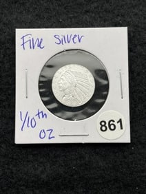 1/10th Fine Silver Coin