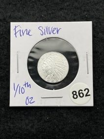 1/10th Fine Silver Coin