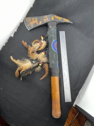 Tomahawk Native American Indian Artifact Arrowhead (1 of 10)