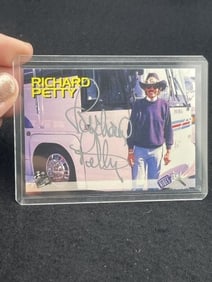 Richard Petty Hand Signed Authentic Autograph