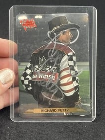 Richard Petty Hand Signed Authentic Autograph