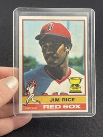 1976 Topps Jim Rice Baseball Card