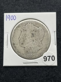1900 Morgan Silver Dollar Coin