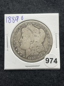 1889 O Morgan Silver Dollar Coin