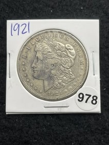 191 Morgan Silver Dollar Coin