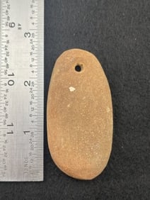 Gorget Indian Artifact Arrowhead