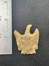 Bird Effigy Indian Artifact Arrowhead