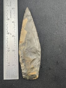 Agate Basin Indian Artifact Arrowhead