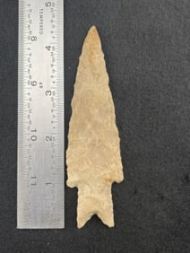 Pedernales from Texas Indian Artifact Arrowhead