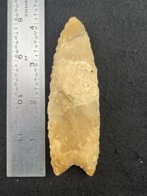 Clovis Indian Artifact Arrowhead