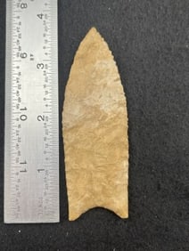 Clovis super fine well made Indian Artifact Arrowhead