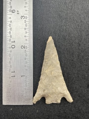 Texas Arrow Point Indian Artifact Arrowhead: KEY WORDS: INDIAN ARTIFACT ARTIFACTS ARROWHEAD ARROWHEADS NATIVE AMERICAN MISSISSIPPIAN QUAPAW CADDO POTTERY COINS MORGAN DOLLAR PEACE DOLLAR SILVER COINS. All coins have been Sigma tested for authent