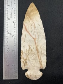 Dovetail Indian Artifact Arrowhead