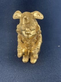 Tumbaga Tairona Gold Figurine UNKNOWN MATERIAL
