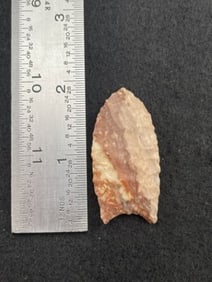 Folsom Indian Artifact Arrowhead