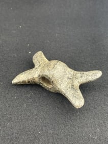 Miniature Bannerstone Indian Artifact Arrowhead