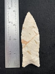 Clovis Indian Artifact Arrowhead