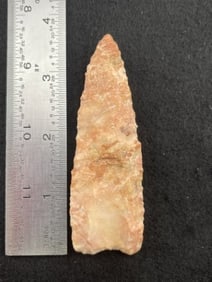 Dalton Indian Artifact Arrowhead