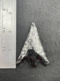 Obsidian Arrow Point Indian Artifact Arrowhead
