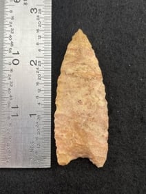 Clovis Indian Artifact Arrowhead