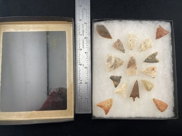 Group of Arrow Points Riker Frame IS included