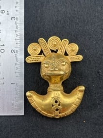 Tumbaga Tairona Gold Figurine UNKNOWN MATERIAL
