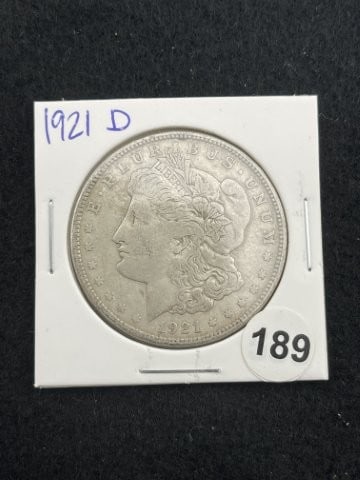 1921 D Morgan Silver Dollar Coin: KEY WORDS: INDIAN ARTIFACT ARTIFACTS ARROWHEAD ARROWHEADS NATIVE AMERICAN MISSISSIPPIAN QUAPAW CADDO POTTERY COINS MORGAN DOLLAR PEACE DOLLAR SILVER COINS. All coins have been Sigma tested for authent