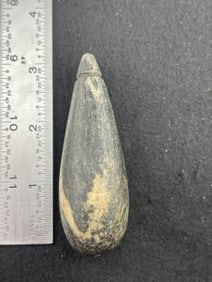 Plummet Indian Artifact Arrowhead