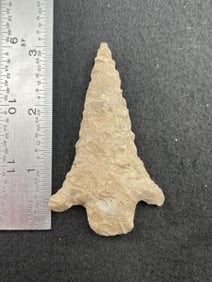 Abbey Indian Artifact Arrowhead
