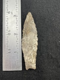 Agate Basin Indian Artifact Arrowhead
