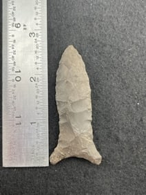 Simpson Mustache Indian Artifact Arrowhead