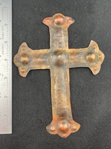 Hudson Bay Style Cross Pendant Indian Artifact Arrowhead (1 of 3)
