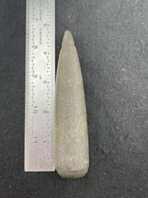 Plummet Indian Artifact Arrowhead