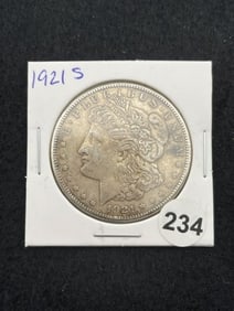 1921 S Morgan Silver Dollar Coin