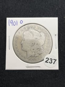 1901 O Morgan Silver Dollar Coin
