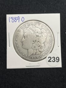 1889 O Morgan Silver Dollar Coin