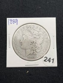 1889 Morgan Silver Dollar Coin