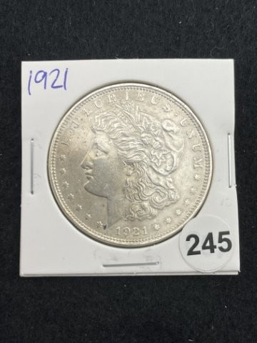 1921 Morgan Silver Dollar Coin (1 of 2)