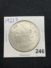 1921 S Morgan Silver Dollar Coin