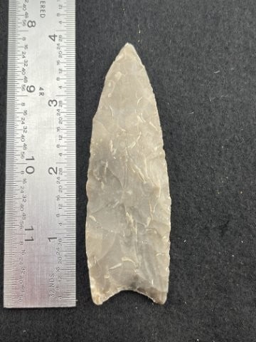 Clovis Indian Artifact Arrowhead: KEY WORDS: INDIAN ARTIFACT ARTIFACTS ARROWHEAD ARROWHEADS NATIVE AMERICAN MISSISSIPPIAN QUAPAW CADDO POTTERY COINS MORGAN DOLLAR PEACE DOLLAR SILVER COINS. All coins have been Sigma tested for authent