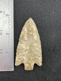 Adena Indian Artifact Arrowhead