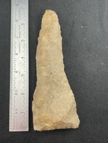 Chipped Knife Indian Artifact Arrowhead