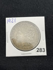 1921 Morgan Silver Dollar Coin