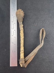 Small War Club Indian Artifact Arrowhead