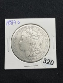 1889 O Morgan Silver Dollar Coin