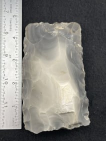 Novaculite Chipped Celt Indian Artifact Arrowhead