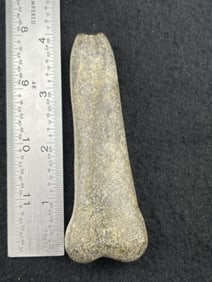 Bone Effigy Stone Pipe Indian Artifact Arrowhead