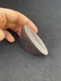 Hematite Boatstone Indian Artifact Arrowhead