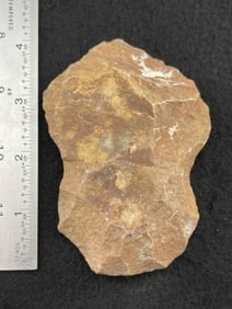 Chipped Axe Indian Artifact Arrowhead