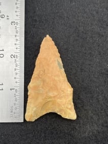 Dalton Indian Artifact Arrowhead